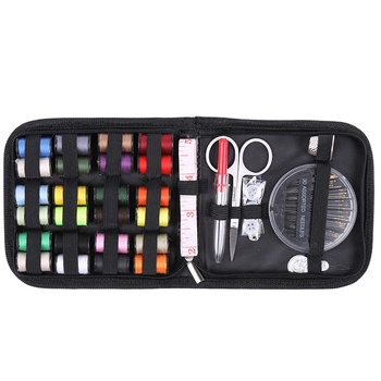 13713C Travelsky High Quality Wholesale Portable Hotel Sewing Kit Accessories Box Set Professional Mini Travel Sewing Kit