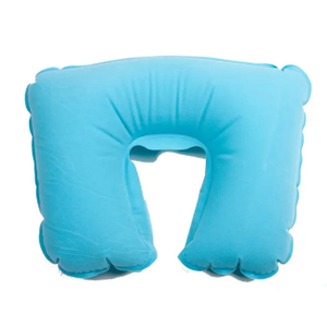 Fournisseur d'oreiller gonflable l&eacute;ger en forme de U pour oreiller cervical de voyage