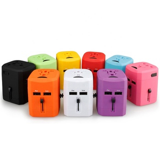 13685C Travelsky Hot Selling 4.5A Output World UK EU US AU Universal Travel 4 USB Charger Adapter