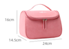 16605B Eco-Friendly Cosmetic Bag Storage Makeup Organizer PU Pouch for Travel
