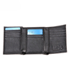 13631 Tri-fold Ultra Slim PU Men Wallet with Advanced RFID Secure