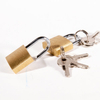 13000BR Simple Brass Padlock with 3 Keys