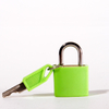 13000NY High Quality Rubber Coating Copper Luggage Key Lock
