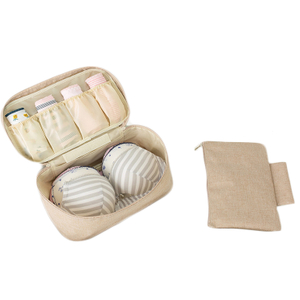 16282A Polyester Underwear Makeup Bag Travel Organizer