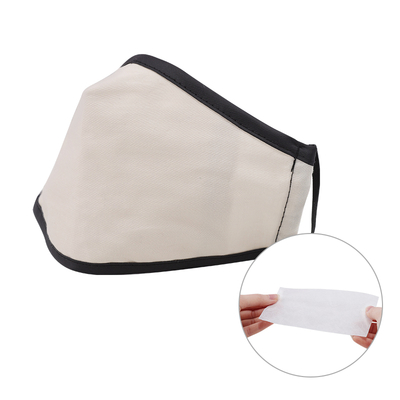 17011A 3Ply Cotton Non-Disposable Filter Dust Face Mask 