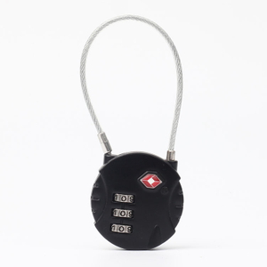 13321B Hot Sale TSA 3-dial Travel Cable Lock