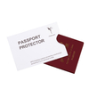 13590 Specially-lined RFID Paper Passport Sleeve 