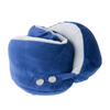 13482B Semi-inflated Half Memory Foam Inflatable Neck Pillow