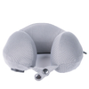 13482B3 CoolMax Semi-inflated Half Memory Foam Inflatable Neck Pillow