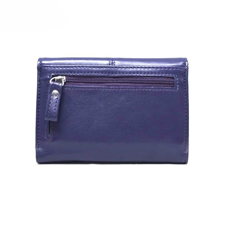 13587A PU Women Short Wallet with Advanced RFID Secure